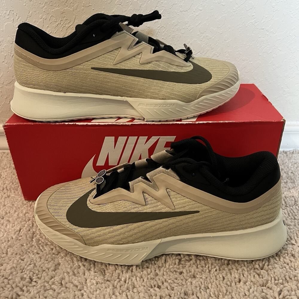 Nike Vapor Pro 3 Heritage Desert Khaki Olive Tennis HV1483-200 Men Sz 7.5 New